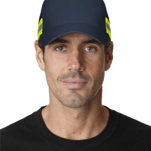 Trucker Reflector High-Visibility Constructed Cap Thumbnail