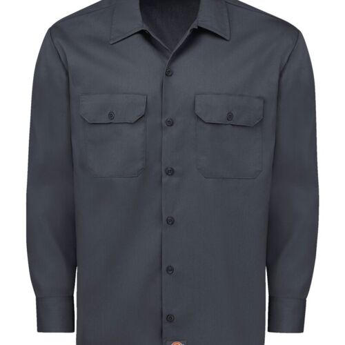 Men's Tall Long Sleeve Work Shirt Thumbnail