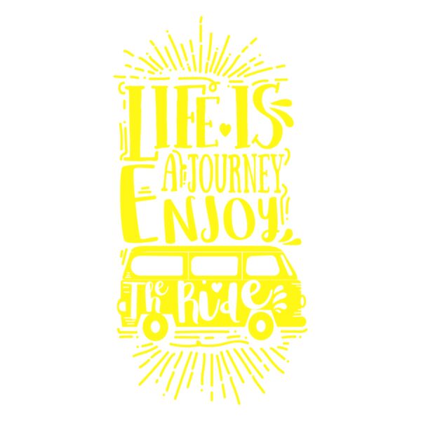 Life is an Adventure  Yellow  Thumbnail